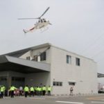 NEXUS、災害時の救助ヘリ離着陸訓練を実施