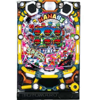 送料4000円～ PA SUPER電役 ナナシーSPECIAL3VV パチンコ実機 + ガラス + 専用ドアキー　豊丸 シリーズ 一般電役 アミューズメント加工用に