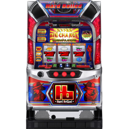 パチスロ実機】サミー☆ハードボイルド2【コイン不要機付】4号機 