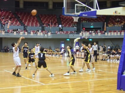 広島市遊技業防犯協力会が「ポリスカップジュニアバスケットボール大会」に特別協賛