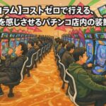 【コラム】コストゼロで行える、活気を感じさせるパチンコ店内の装飾方法