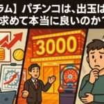 【コラム】パチンコは、出玉ばかり追い求めて本当に良いのか？