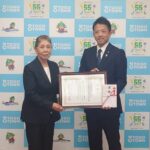 善都財団が東郷町「福祉こども部」へ寄付、産後ケア充実に20万円