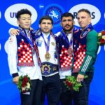 マルハン北日本所属・日下尚選手、レスリング世界選手権で銀メダル 20250925maruhan