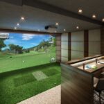 業界初の左右打ち標準化を実現 高精度シミュレーション『3DゴルフBIGBAN』出荷開始 スリーディ様 GREEN BELT様 3D BIGBAN 設置図 221128