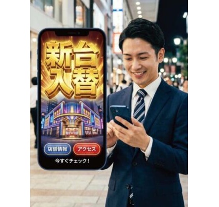 パチンコ業界初「ファン直撃広告」本格始動で抜群の反応率