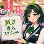 【8/17更新】パチンコ・パチスロ新台スケジュール・市場展望 グリン_新台導入スケジュール