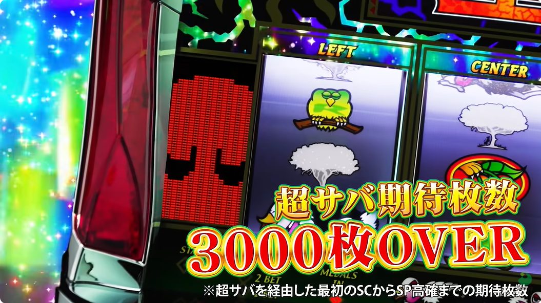 スマスロ 獣王 超サバ期待枚数3,000枚OVER