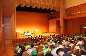 福山東・北の遊技業防犯協力会が地域安全大会に参加